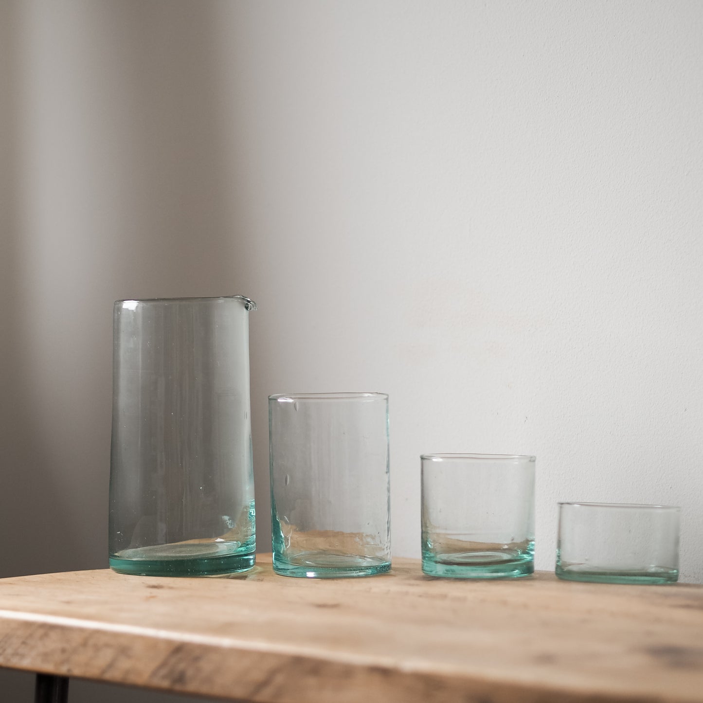 Short | Clear Fez Glass